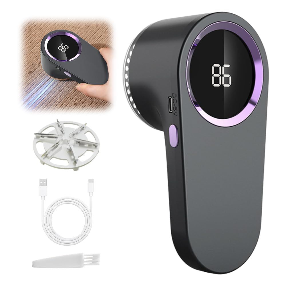 Electric Lint Remover for clothes, Sweater Fabric Hair Ball Trimmer, Portable Rechargeable lint remover