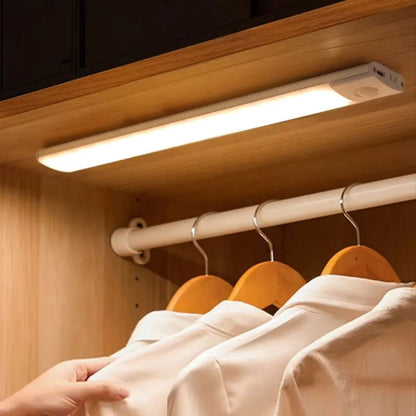 Night Light Portable Cordless Magnetic Cabinet Lamp for Kitchen Bedside