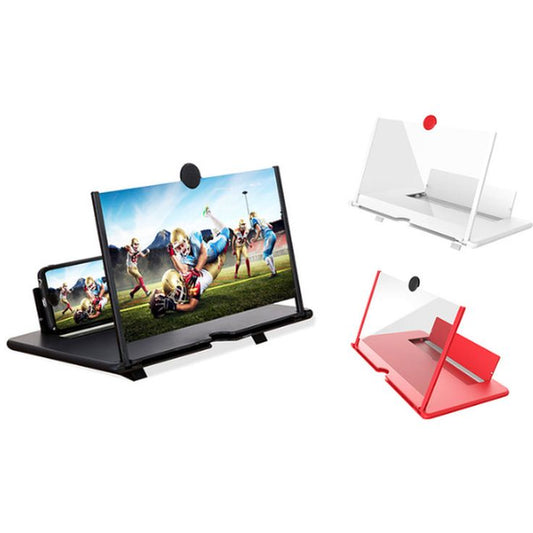 F3 Mobile Screen Magnifier 3D Enlarged Display Stand for Smartphones Eyes Protection