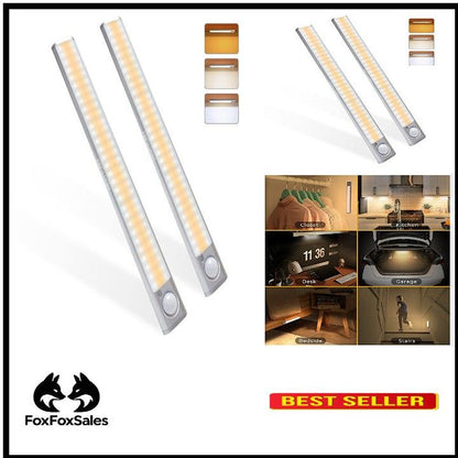 Night Light Portable Cordless Magnetic Cabinet Lamp for Kitchen Bedside