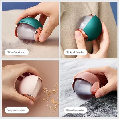 Ball Lint Remover, Hair Removal Ball, Washable Sticky Roller,